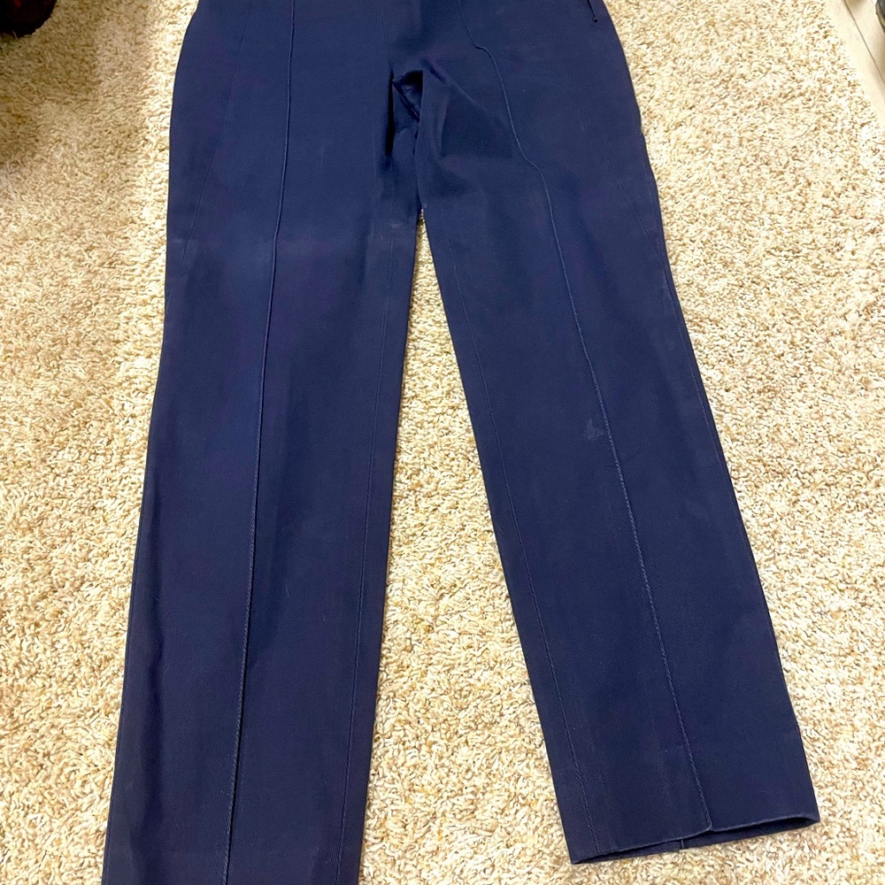 Escada navy pants